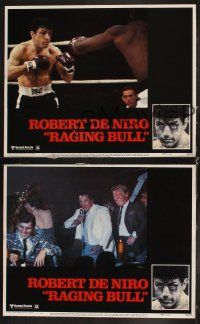 5m419 RAGING BULL 8 LCs '80 Martin Scorsese boxing classic, Robert De Niro as boxer Jake LaMotta!