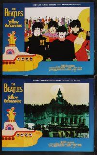 5m423 YELLOW SUBMARINE 8 LCs R99 wonderful psychedelic art of Beatles John, Paul, Ringo & George!