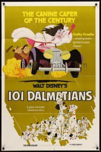 5p639 ONE HUNDRED & ONE DALMATIANS 1sh R79 most classic Walt Disney canine family cartoon!