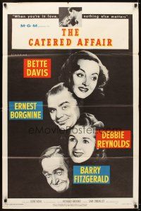 5p137 CATERED AFFAIR 1sh '56 Debbie Reynolds, Bette Davis, Ernest Borgnine, Barry Fitzgerald!