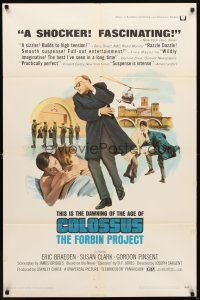 5p160 COLOSSUS: THE FORBIN PROJECT 1sh '70 the day man built himself out of existence!