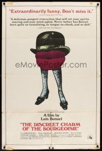 5p218 DISCREET CHARM OF THE BOURGEOISIE 1sh '72 Bunuel's Charme Discret de la Bourgeoisie!