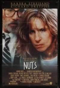 5p627 NUTS 1sh '87 is Barbra Streisand a murderer or is she crazy!