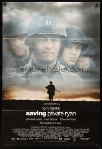 5p758 SAVING PRIVATE RYAN DS 1sh '98 Steven Spielberg, Tom Hanks, Tom Sizemore, Matt Damon