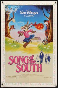 5p811 SONG OF THE SOUTH 1sh R86 Walt Disney, Uncle Remus, Br'er Rabbit & Br'er Bear!