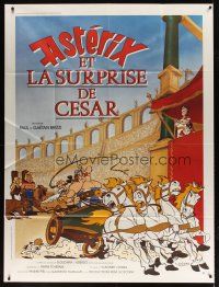 5r442 ASTERIX VS. CAESAR French 1p '85 art of comic characters by Albert Uderzo!