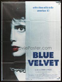 5r466 BLUE VELVET French 1p '87 directed by David Lynch, different c/u of Isabella Rossellini!