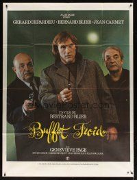 5r475 BUFFET FROID French 1p '79 Bertrand Blier, Gerard Depardieu, cool crime photo by Ferracci!