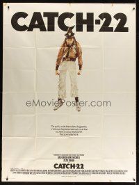5r479 CATCH 22 French 1p '70 completely different image of Alan Arkin hanging from flight harness!
