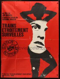 5r489 CLOSELY WATCHED TRAINS French 1p '67 Ostre Sledovane Vlaky, classic coming-of-age comedy!