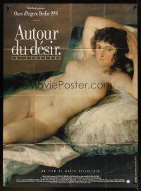 5r491 CONVICTION French 1p '91 Marco Bellocchio, great Naked Maja artwork by Francisco de Goya!
