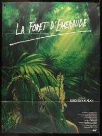 5r523 EMERALD FOREST French 1p '85 directed by John Boorman, different jungle art by Zoran!
