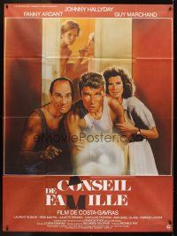 5r531 FAMILY BUSINESS French 1p '86 Costa-Gavras, Romei art of Hallyday, Ardant & Marchano!