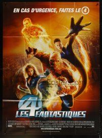5r532 FANTASTIC FOUR French 1p '05 Jessica Alba, Michael Chiklis, Marvel super heroes!