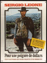 5r540 FISTFUL OF DOLLARS French 1p R70s Sergio Leone classic, great portrait of Clint Eastwood!