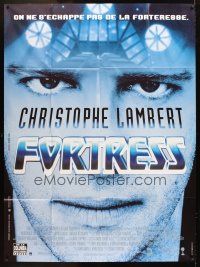 5r545 FORTRESS French 1p '93 cool image of Chistopher Lambert, welcome to the future!