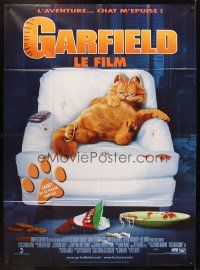 5r549 GARFIELD French 1p '04 Jim Davis classic comic cat, wacky cartoon image!