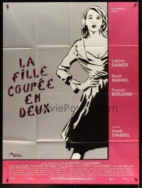 5r554 GIRL CUT IN TWO French 1p '07 Claude Chabrol's La fille coupee en deux, Misstic art!
