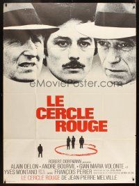 5r730 RED CIRCLE French 1p '70 Jean-Pierre Melville's Le Cercle Rouge, Alain Delon