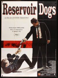 5r736 RESERVOIR DOGS French 1p '92 Tarantino, different image of Harvey Keitel & Steve Buscemi!
