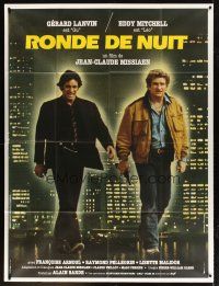 5r743 RONDE DE NUIT French 1p '84 Lanvin, Mitchell, Jean-Claude Missiaen political crime thriller!