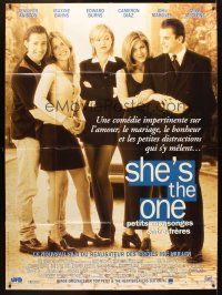5r753 SHE'S THE ONE French 1p '96 Edward Burns, Jennifer Aniston, Maxine Baiins, Cameron Diaz!