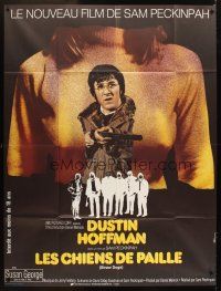 5r768 STRAW DOGS French 1p '72 Peckinpah, different art of Hoffman & Susan George by Ferracci!