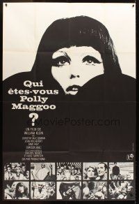 5r806 WHO ARE YOU, POLLY MAGOO French 1p '66 William Klein's Qui etes-vous, Polly Magoo!