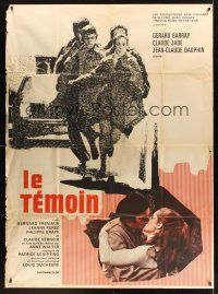 5r810 WITNESS French 1p '69 Belgian crime thriller directed by Anne Walter!