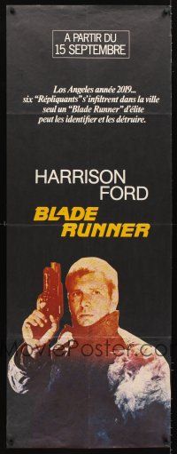 5r404 BLADE RUNNER French door-panel '82 Ridley Scott sci-fi classic, c/u of Harrison Ford!