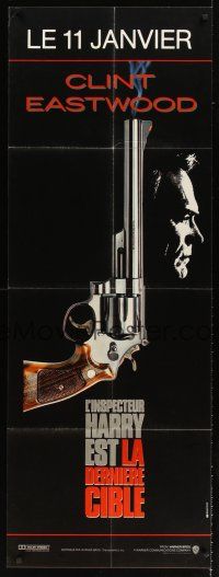 5r406 DEAD POOL French door-panel '88 Clint Eastwood as Dirty Harry, cool smoking gun image!