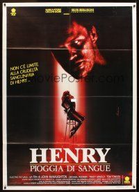 5r198 HENRY: PORTRAIT OF A SERIAL KILLER Italian 1p '92 Michael Rooker as murderer Henry Lee Lucas