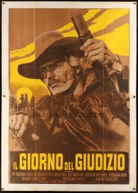 5r116 DOOMSDAY Italian 2p '71 Mario Gariazzo's Il giorno del giudizio, cool different artwork!