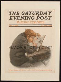 5r028 SATURDAY EVENING POST magazine cover Dec 17, 1910 art of boy sneaking candy by Robinson!