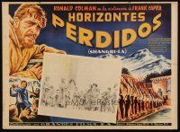 5r069 LOST HORIZON Mexican LC R60s Frank Capra's greatest production starring Ronald Colman!