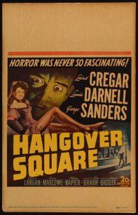 5r303 HANGOVER SQUARE WC '45 art of sexy Linda Darnell, Sanders, horror was never so fascinating!