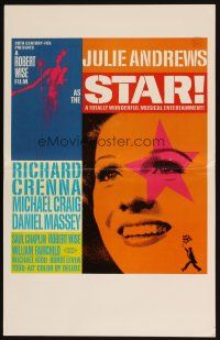 5r362 STAR WC '68 super close up of Julie Andrews, directed by Robert Wise!