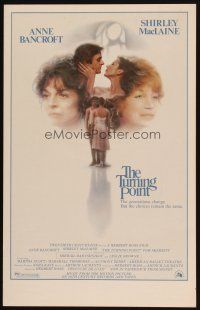 5r376 TURNING POINT WC '77 artwork of Shirley MacLaine & Anne Bancroft by John Alvin!