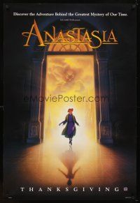 5w062 ANASTASIA style A advance 1sh '97 Don Bluth cartoon about the missing Russian princess!