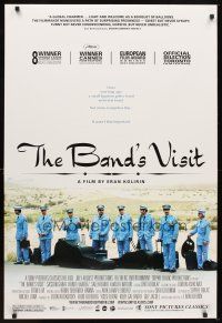 5w087 BAND'S VISIT DS 1sh '07 Bikur Ha-Tizmoret, great image of Egyptian police band in Israel!