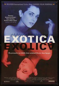 5w288 EXOTICA 1sh '96 Atom Egoyan directed, Mia Kirshner, Canadian nightclub sex!