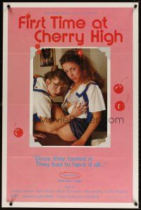 5w312 FIRST TIME AT CHERRY HIGH 1sh '84 school sex, Mystery Lane, Tanya Lawson, Ron Jeremy!