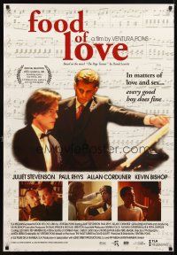 5w322 FOOD OF LOVE 1sh '02 Juliet Stevenson, Paul Rhys, Allan Corduner!