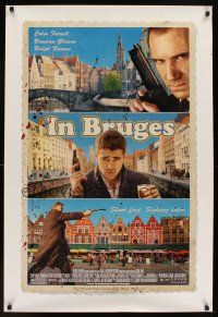 5w417 IN BRUGES DS 1sh '08 Colin Farrell, Brendan Gleeson, Ralph Fiennes!