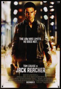 5w440 JACK REACHER advance DS 1sh '12 great image of Tom Cruise, he has no limits!