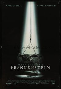 5w530 MARY SHELLEY'S FRANKENSTEIN 1sh '94 Kenneth Branagh directed, Robert De Niro as the monster!