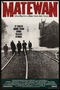5w534 MATEWAN 1sh '87 James Earl Jones, John Sayles, it takes more than guns to kill a man!
