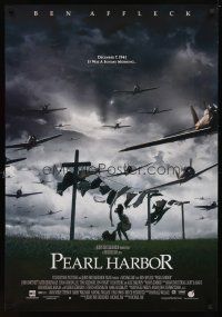 5w597 PEARL HARBOR int'l 1sh '01 World War II fighter planes flying over laundry line!