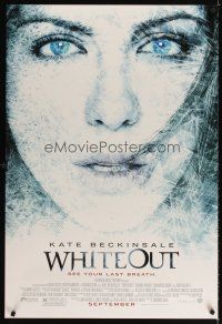 5w785 WHITEOUT advance DS 1sh '09 cool close-up image of frozen Kate Beckinsale!