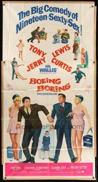 5s608 BOEING BOEING 3sh '65 Tony Curtis & Jerry Lewis in the big comedy of nineteen sexty-sex!